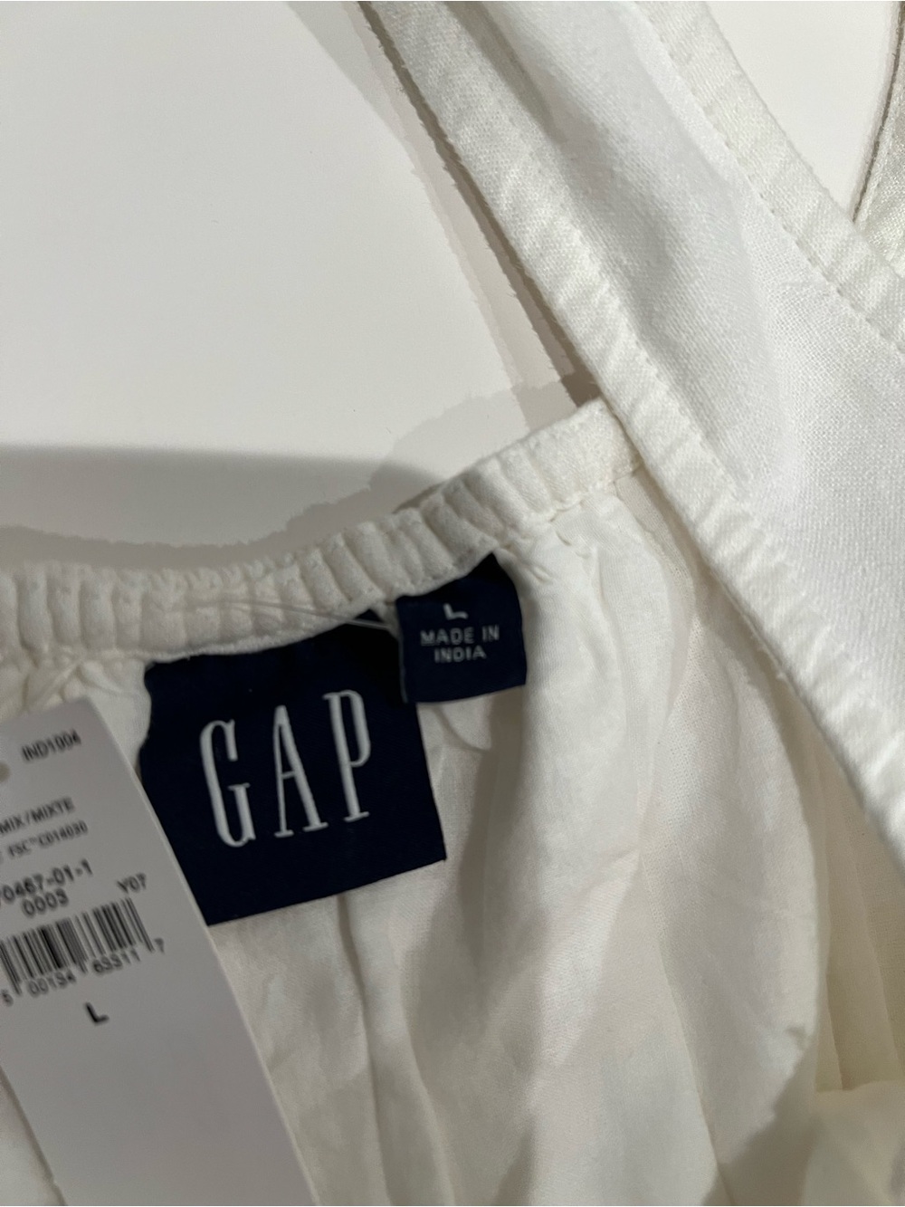 GAP White Eyelet Summer Dress - Picture 3 of 4